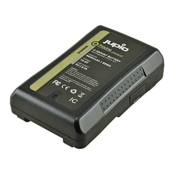 Jupio BVM0005 camera/camcorder battery Lithium-Ion (Li-Ion) 6600 mAh