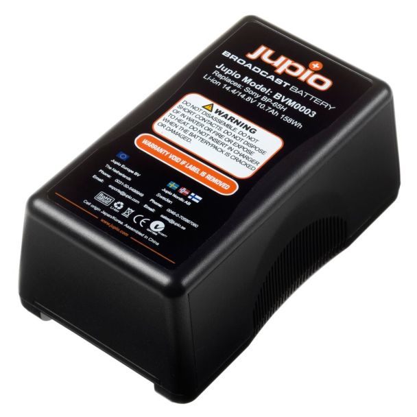 Jupio BVM0003 camera/camcorder battery Lithium-Ion (Li-Ion) 10700 mAh