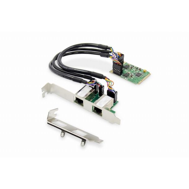 Digitus Scheda di rete Gigabit Ethernet Mini PCI Express