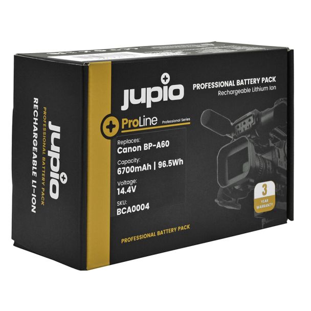 Jupio ProLine BP-A60 6700mAh (96.5Wh) Ioni di Litio