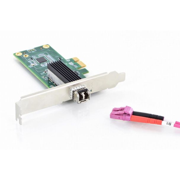 Digitus Scheda di rete Express PCI Gigabit SFP