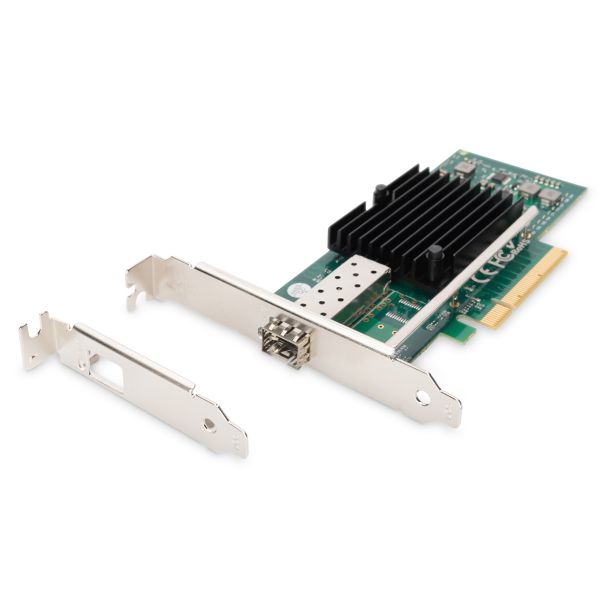 Digitus Scheda di rete PCIe SFP 10G a porta singola
