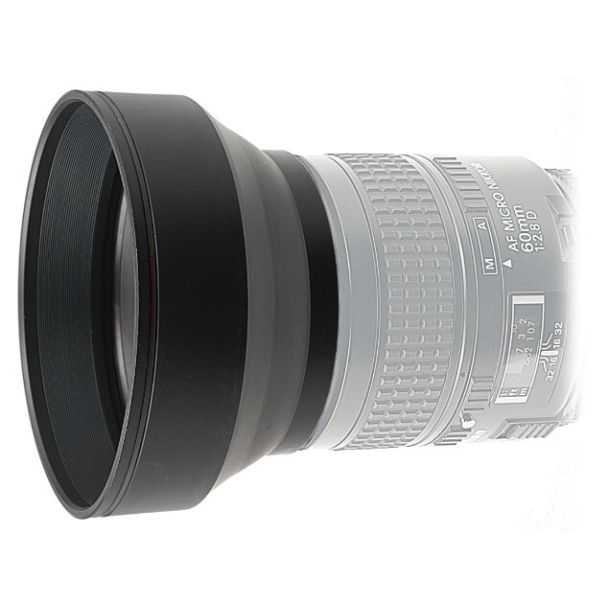 Kaiser 6850 lens hood 3.7 cm Black