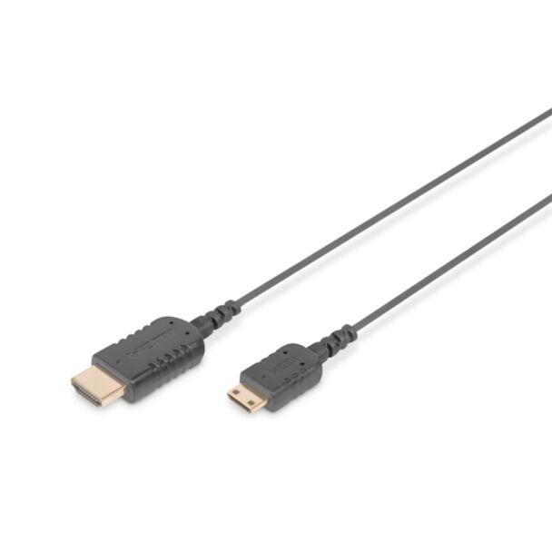 Digitus Cavo di collegamento HDMI High Speed, tipo C- A, HighFlex