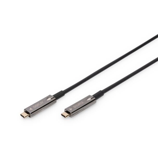 Digitus Cavo AV USB-C - USB-C AOC, UHD 4K / 60 Hz, 20 m