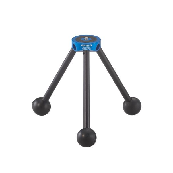 Novoflex BasicPod Mini tripod Digital/film cameras 3 leg(s) Black, Blue