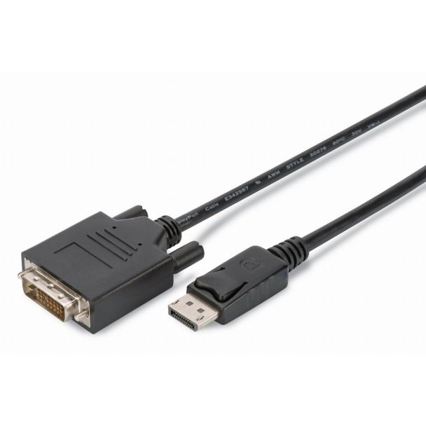Digitus Cavo adattatore DisplayPort - DVI, confezione da 10 pezzi