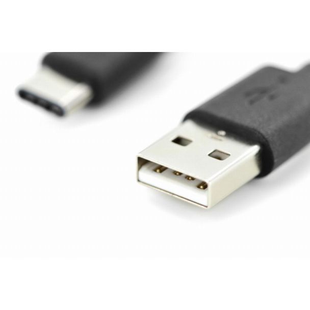 Digitus Cavo di collegamento USB-C, da USB-A a USB-C