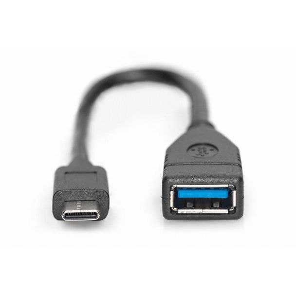 Digitus Cavo adattatore USB Type-C, OTG, Type-C su A