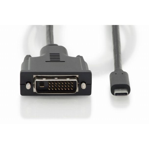 Digitus Cavo adattatore USB Type-C, Type-C su DVI