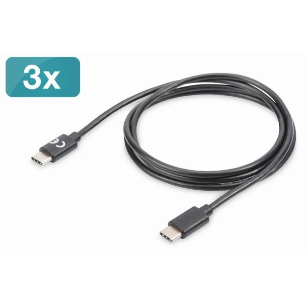 Digitus USB Type-C charger cable set, type C - C