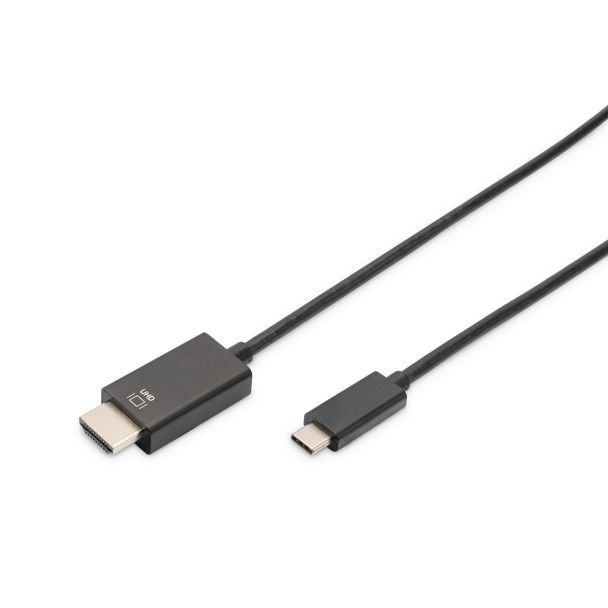 Digitus Cavo adattatore / convertitore HDMI 4K, USB-C su HDMI