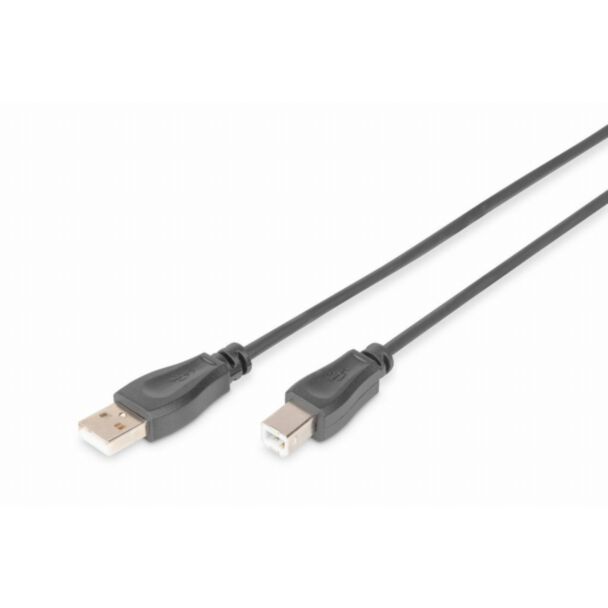 Digitus USB-A - USB-B connection cable, 0.5m
