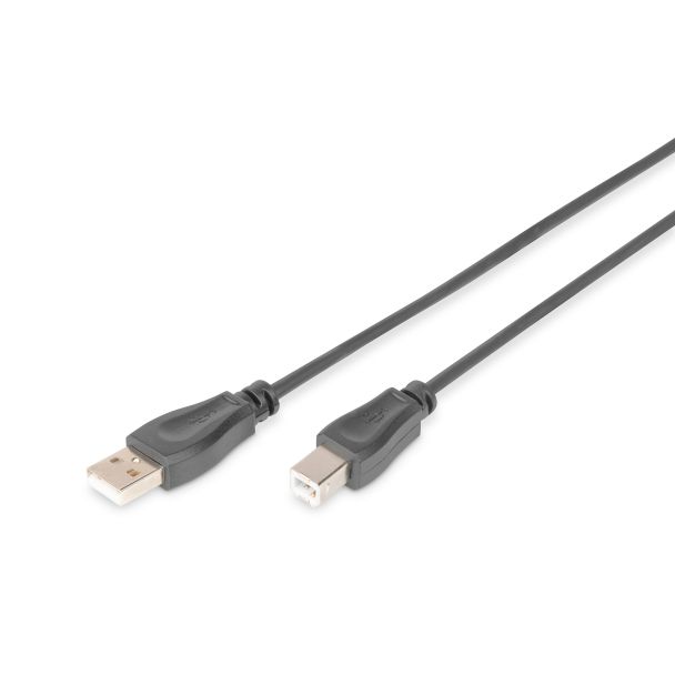 Digitus Cavo di collegamento USB-A - USB-B, 0,5 m