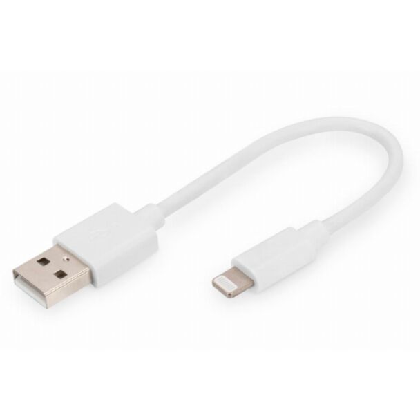 Digitus Da Lightning a cavo dati/di ricarica USB A, certificato MFI