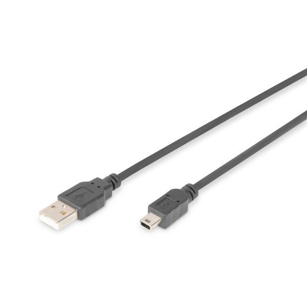 Digitus Cavo di collegamento USB-A - Mini-B, 3 m
