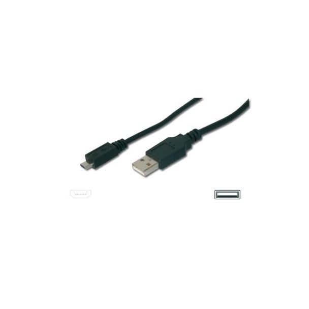 Digitus Cavo di collegamento USB-A - Micro-B, 3 m