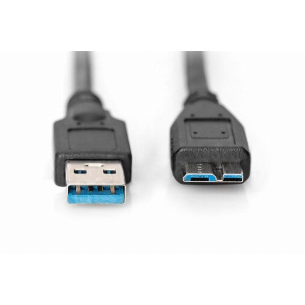 Digitus Cavo di connessione USB 3.0, A/M - micro B/M
