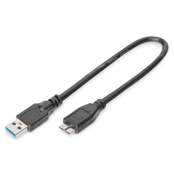 Digitus Cavo di collegamento USB-A - Micro-B, 0,25 m
