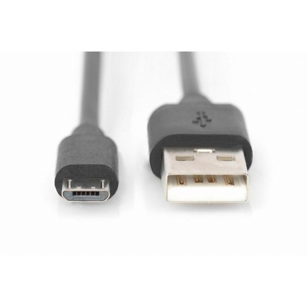 Digitus Cavo di collegamento USB 2.0 - USB A - Micro-B