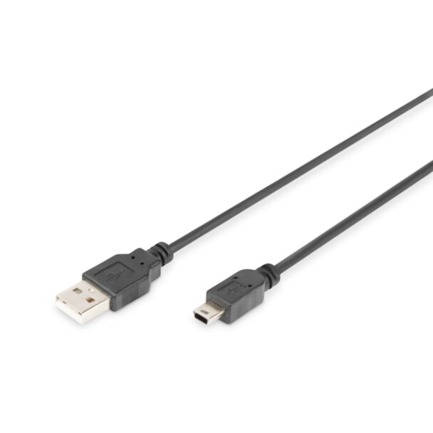 Digitus Cavo di collegamento USB-A - Mini-B, 1 m