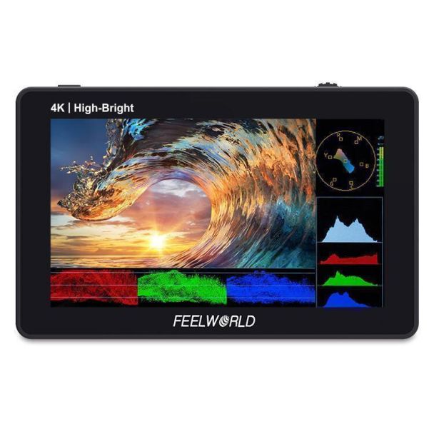 Feelworld F6 PLUSX 14 cm (5.5") Black 1920 x 1080 pixels LED backlight Touchscreen