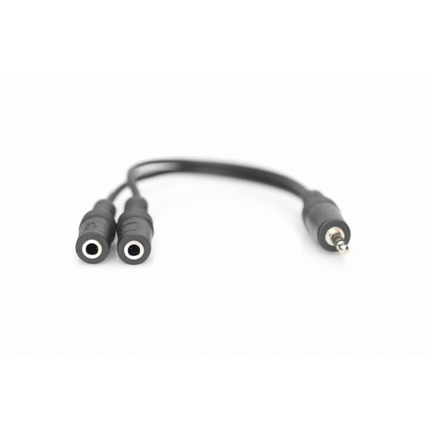 Digitus Audio Headset Adapter / Converter, 3.5 mm stereo (4-Pin)