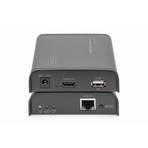 Digitus Estensore HDMI KVM attraverso IP, Set