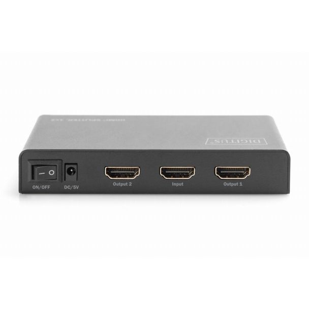 Digitus Splitter HDMI®, 1x2, 4K / 60 Hz con downscaling