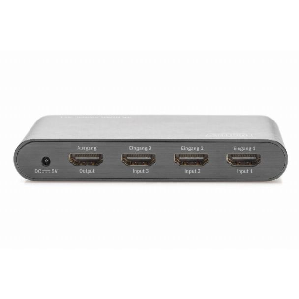Digitus Commutatore 4K HDMI, 3x1