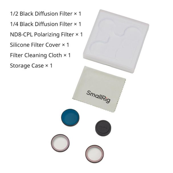 SmallRig 5789 Filtro per lenti della macchina fotografica Set di filtri per telecamere 35 mm
