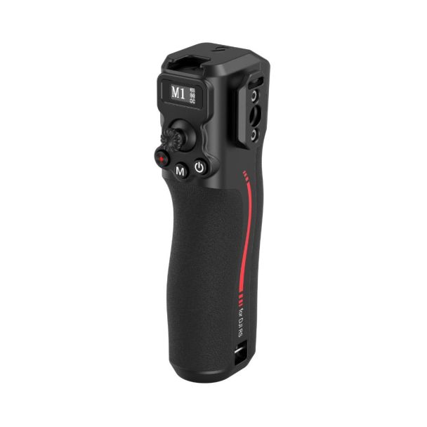 SmallRig 4329 accessorio per stabilizzatori video Maniglia Nero, Rosso Alluminio, Plastica 1 pz DJI RS 4,RS 2,RS 3 Pro,RS 4 Pro