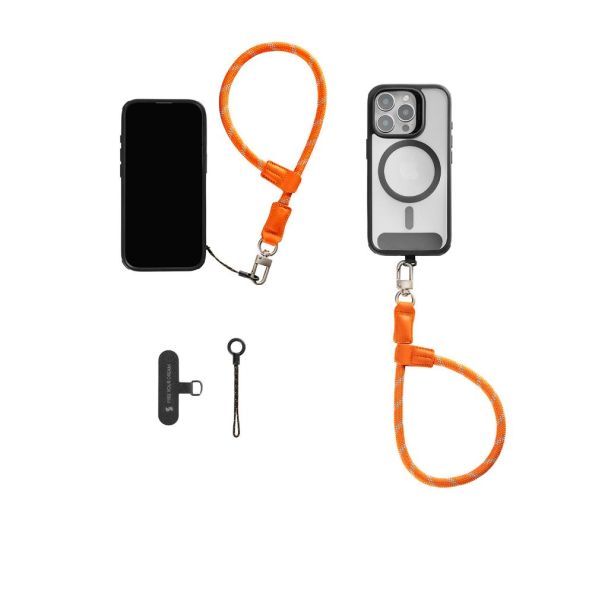 SmallRig FilMov strap Mobile phone Genuine leather, Nylon, Stainless steel Orange