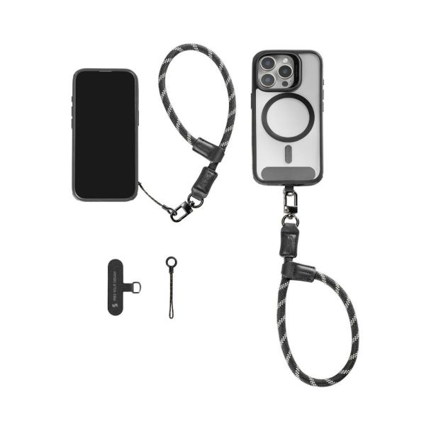 SmallRig FilMov strap Mobile phone Genuine leather, Nylon, Stainless steel Black