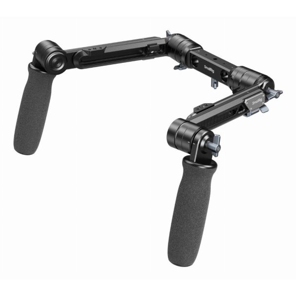 SmallRig 5205 supporto per telecamera Alluminio, Etilene-vinil acetato (EVA) espanso, Acciaio inox Nero