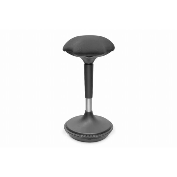 Digitus Ergonomic Stool / Standing Aid, Height-Adjustable with Gas Pressure Spring
