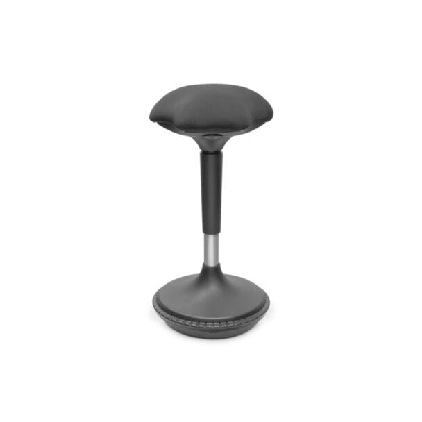 Digitus Sgabello ergonomico / sgabello di appoggio, regolabile in altezza con molla a gas