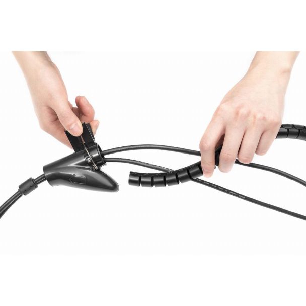 Digitus Tubo per cavi flessibile a spirale con ausilio per l’inserimento, 5 m