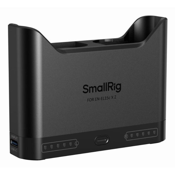 SmallRig 5491 carica batterie Batteria per fotocamera digitale USB