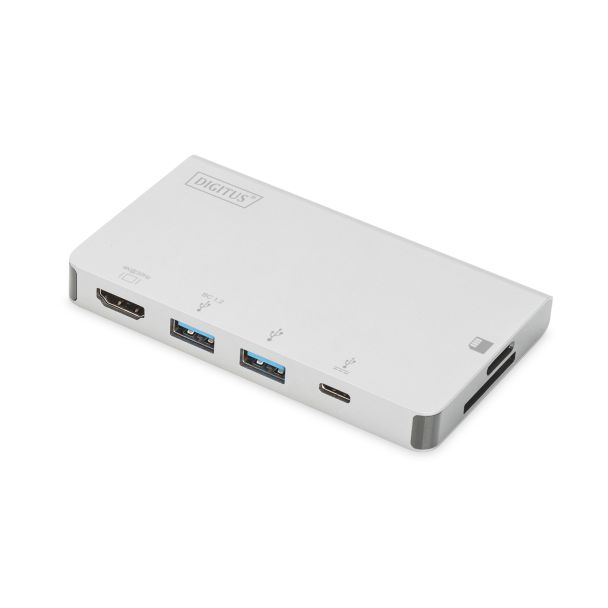 Digitus Stazione di ricarica da viaggio a 6 porte USB Type-C™