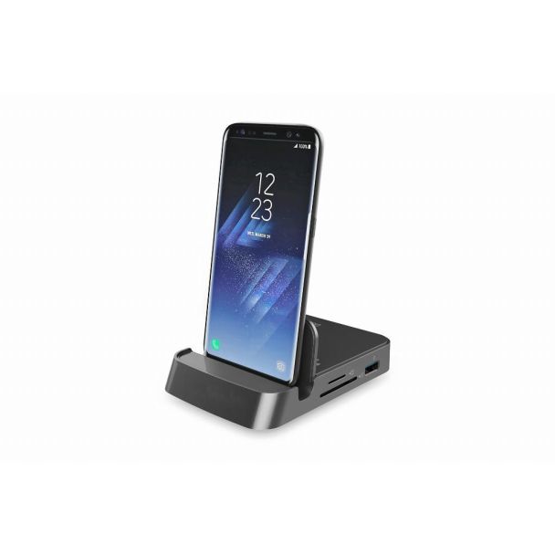 Digitus Docking station per smartphone USB-C™, 7 porte