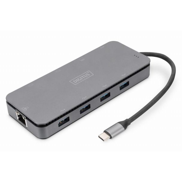 Digitus 11-Port USB-C Docking Station with SSD Enclosure