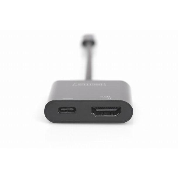 Digitus Adattatore grafico USB Type-C™ 4K HDMI + USB-C™ (PD)
