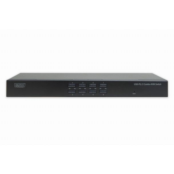 Digitus Commutatore KVM Combo USB-PS/2