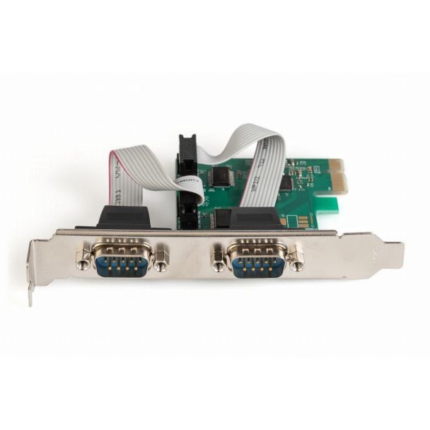 Digitus 2-Port Serial Interface Card, PCIe