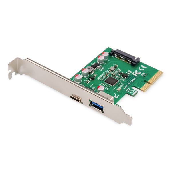 Digitus Scheda PCIe, USB Type-CTM + USB-A