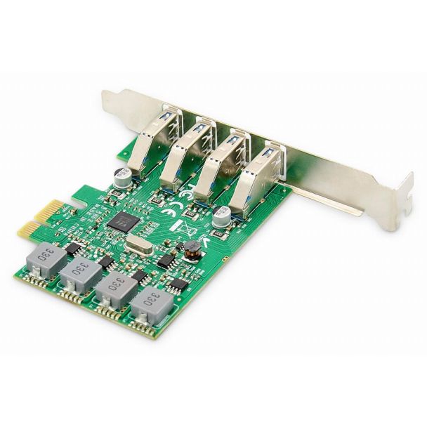 Digitus Scheda add-on a 4 porte PCI Express USB 3.0