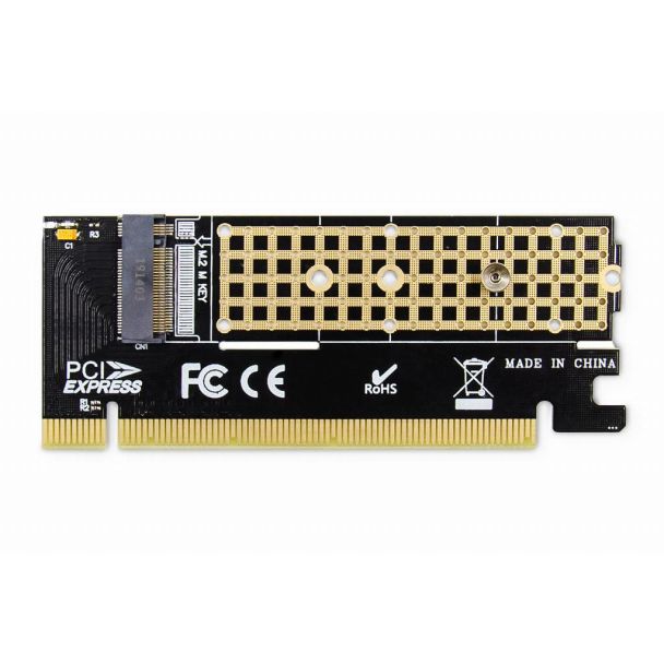 Digitus Scheda add-on M.2 NVMe SSD PCI Express 3.0 (da 16)