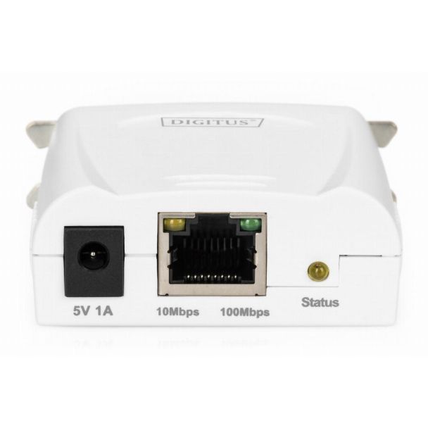 Digitus Fast Ethernet Print Server, parallel