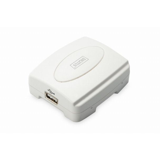 Digitus Server di stampa Fast Ethernet, USB 2.0